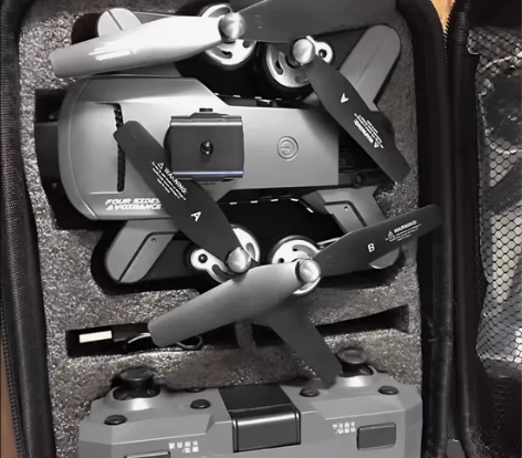 过生日朋友送的大疆级无人机，因家里有一台无...