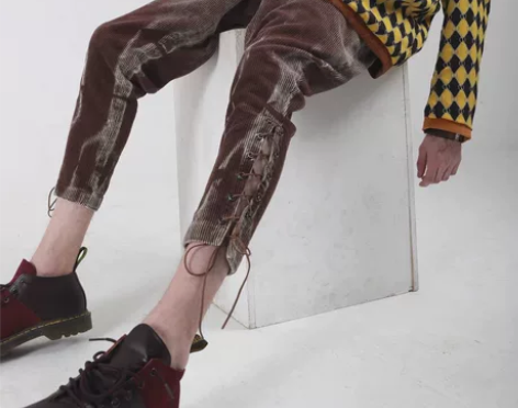 epic poetry束脚灯芯绒马裤 感兴...