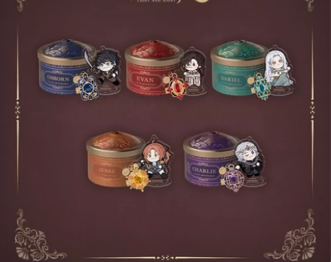 光与夜之恋欲海狂澜吊坠礼盒  齐司礼款 收...