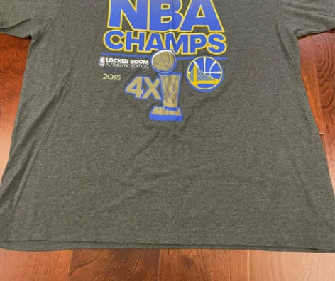adidas赞助NBA，勇士夺冠T恤，更衣...
