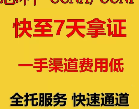 CCNP/CCNA考试认证 快至7天完成 ...