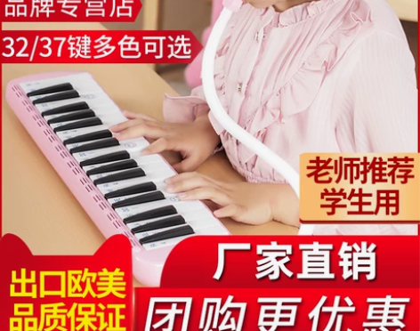 嘉德瑞口风琴32键37键儿童小学生专用初学...