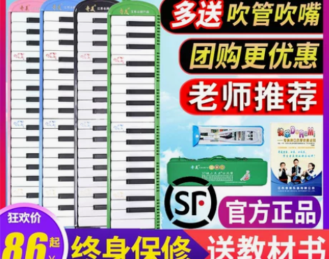 奇美口风琴32键37键36键儿童初学者小学...