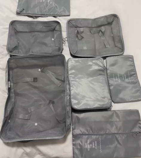 行李箱旅行收纳套装 全新 公司年会发的 料...