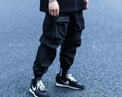 ENSHADOWER隐蔽者 国潮皱感抽绳束...