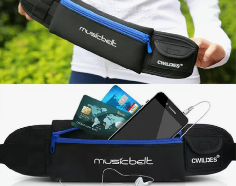 户外健身运动腰包 跑步骑行腰包 防盗防水手...