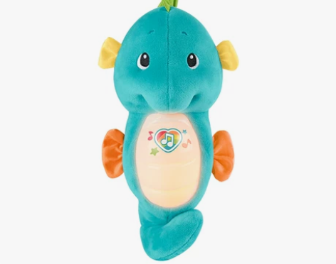 费雪声光安抚玩偶小海马 胎教 亲子早教音乐...