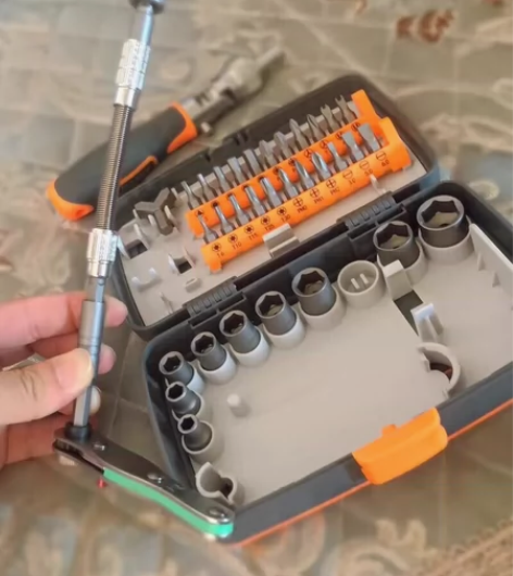 （捡漏啦）棘轮38合一高硬度多功能棘轮扳手...