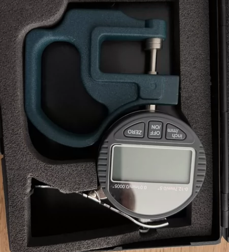 0.01mm数显百分测厚规，高精度数字测厚...