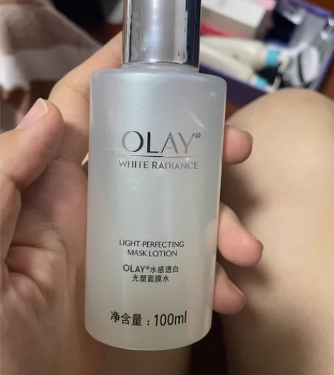 Olay玉兰油水感透白光塑面膜水100ml...