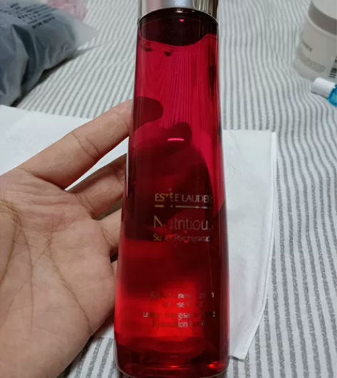 雅诗兰黛红石榴精华水。同学代购。保真，还剩...