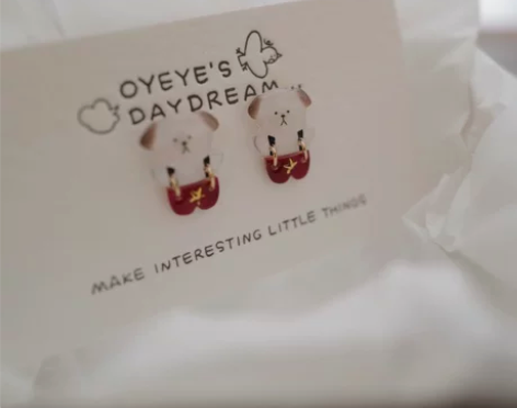 【出】【全新未使用】OYEYE 原创纯手绘...