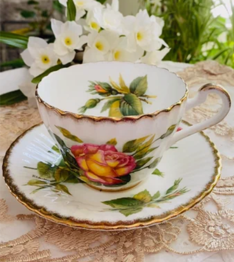 西洋 中古 vintage 英国骨瓷 帕拉...