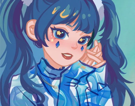 procreate鸭鸭风教程和素材，笔刷，...