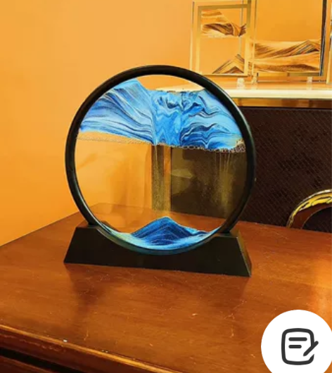 玻璃流沙画时光沙漏摆件 精品店升级，亏本包...