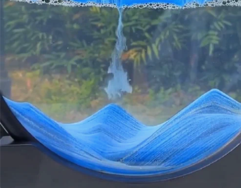 创意3D山水解压流沙画卧室客厅装饰乔迁开业...