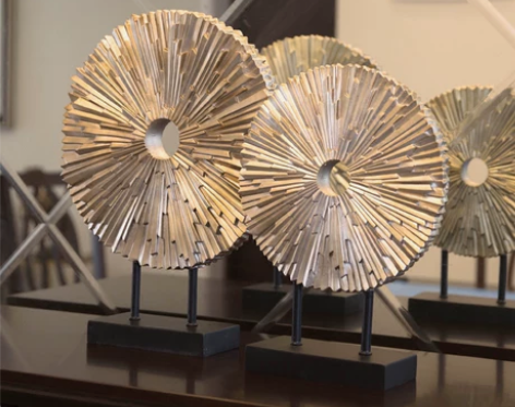 欧式创意家居轻奢软装样板间工艺品美式玄关客...