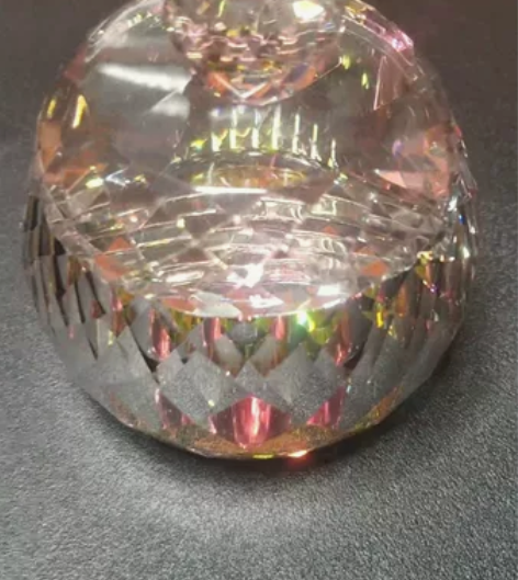 水晶烟灰缸首饰盒水晶玻璃糖果罐储物罐收纳盒...