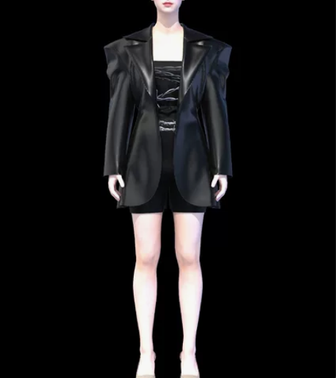服装设计缝制效果 ｜CLO3D  ｜  s...