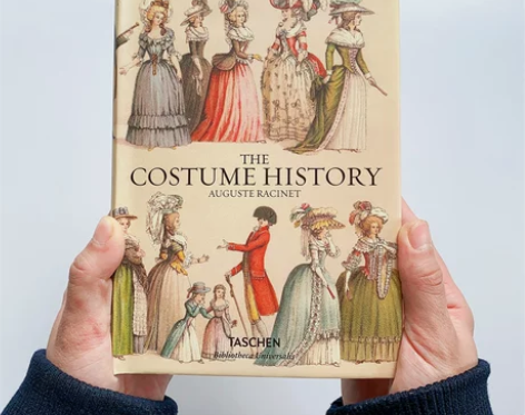 现货 复古宫廷服装设计书 Racinet ...