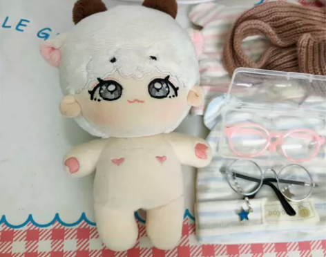 出私生棉花娃娃 小羊属性 50包邮只有一个...