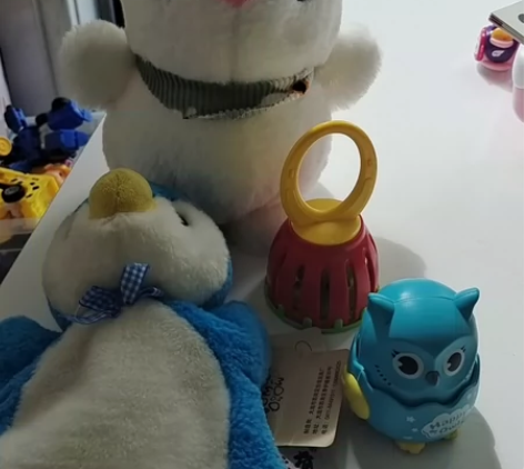 手指偶，手摇铃，四件玩具，打包出售45包邮...