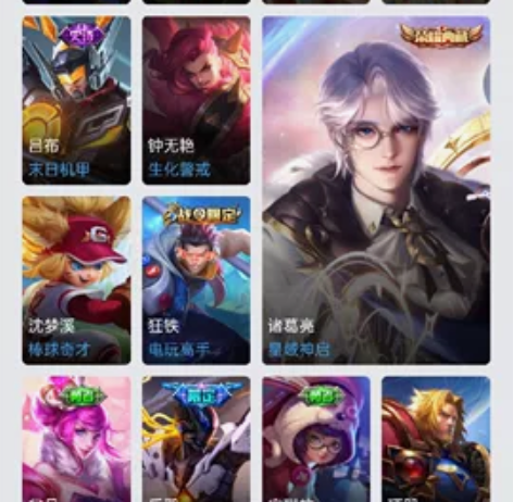 长期共号，王者荣耀。110英雄，332皮肤...