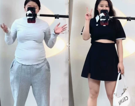 a字裙 遮肚显瘦半身裙女2023春夏新款大...