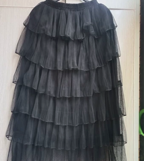 蛋糕裙网纱半身裙女 实体店入169入 尺码...