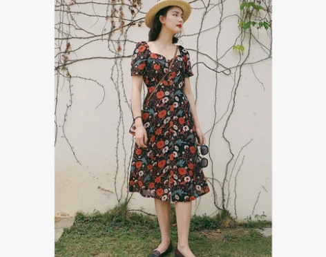 ◆P.TREE◆琉森 宫廷风复古文艺花色收...