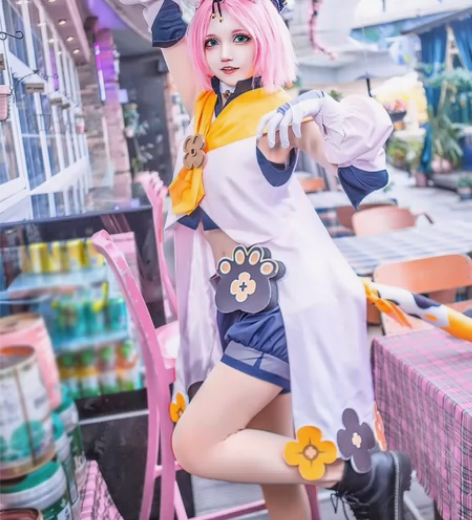 全新和顺动漫原神迪奥娜cos服 只有衣服全...