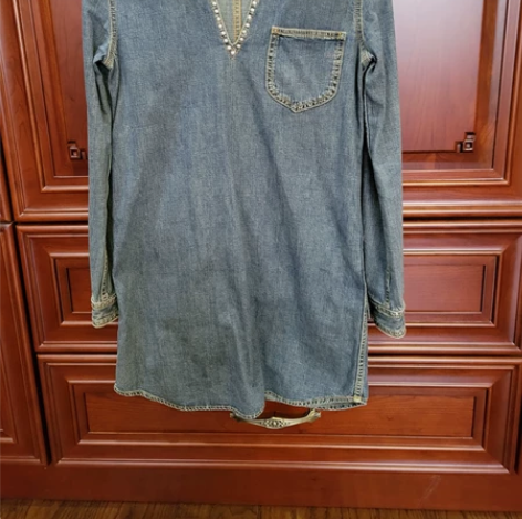 saint laurent slp 牛仔铆...