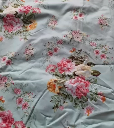 磨毛印花蕾丝床裙田园公主风床罩1.2小床专...