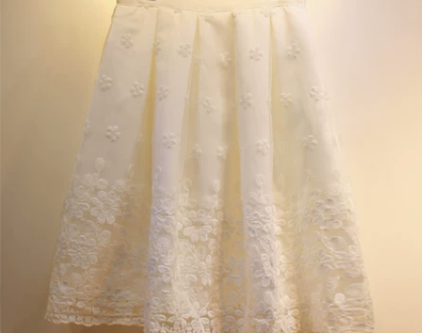 [转卖]代购款韩版绣花裙小个子福利短裙 不...