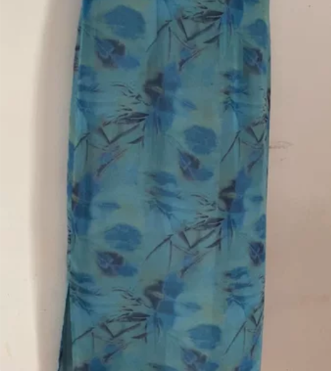 大码影儿绿色轻纶连衣裙女夏季旗袍修身显瘦气...