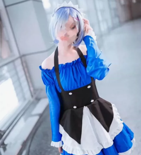 拉姆新装 可小刀 没有拉姆的图片用雷姆替...