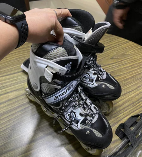 旱冰鞋 直排轮滑鞋 隆峰 单排轮滑鞋 女鞋...