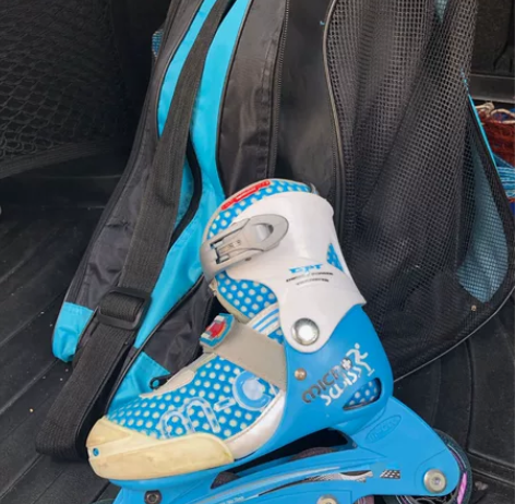 micro儿童轮滑鞋溜冰鞋(含包、护具、头...