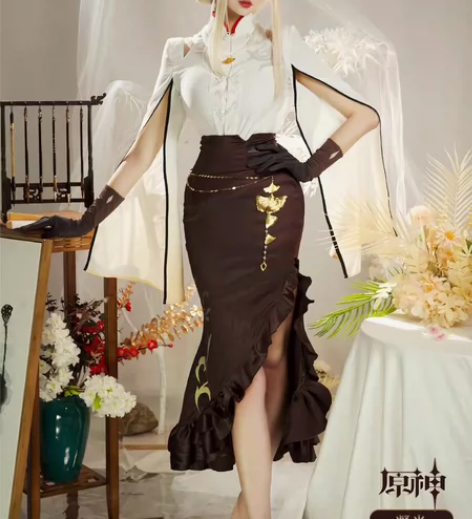 必胜客凝光cos服次元依家 s码，试穿加逛...