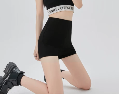 【狂欢价】黑色西装短裤女春夏季2023新款...