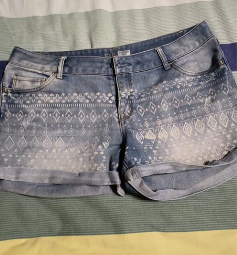 ff低腰牛仔短裤，170/74，不退不换 ...
