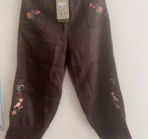 棉麻裤子，全新 感兴趣的话点“我想要”和我...