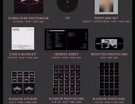 正版唱片 BLACKPINK/粉墨新专辑 ...