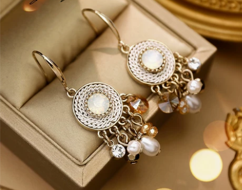 【狂欢价】耳坠女气质耳环2019新款潮韩国...