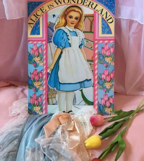 爱丽丝无框画装饰画 30×40厘米大小，一...