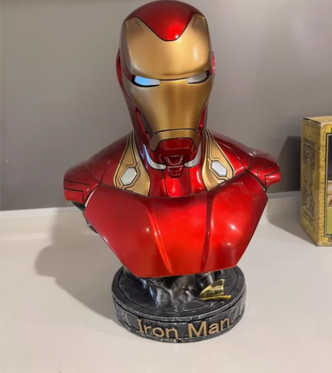 复仇者联盟钢铁侠手办MK46半身胸像树脂模...