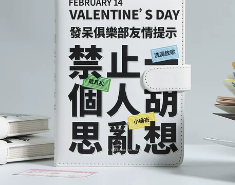 青禾纪同学请听好原创手账本大学生日记本恋爱...