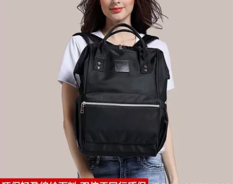 大姐大妈咪包轻便双肩超轻孕妇日本背包宝宝婴...