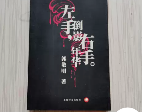 正版二手 左手倒影，右手年华。 郭敬明 上...