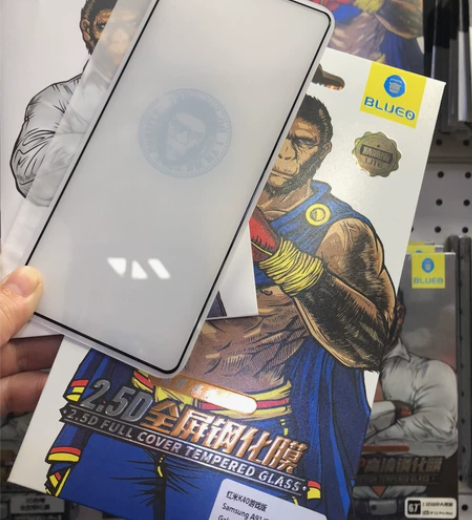 全新好膜正品蓝猩红米K40游戏增强版手机钢...